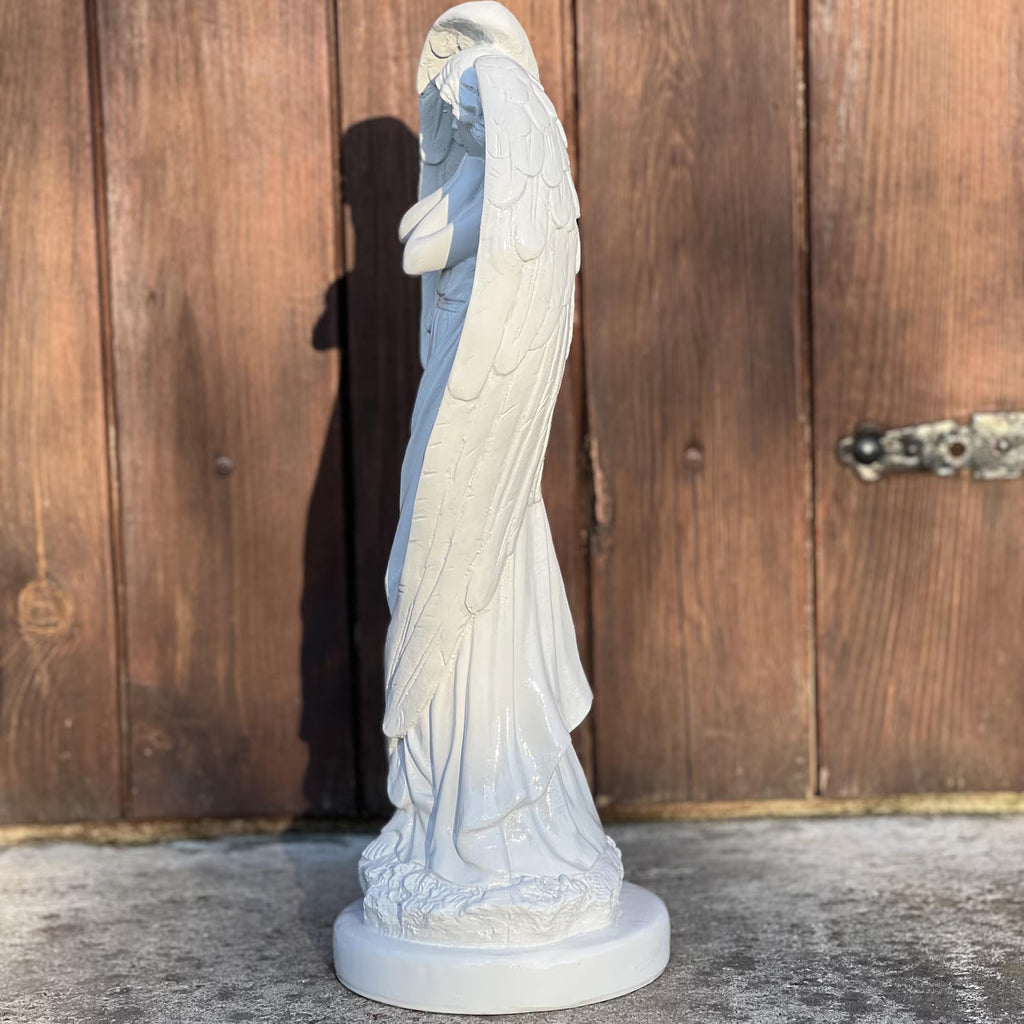 Angel Memorial Statue for Cemetery Garden