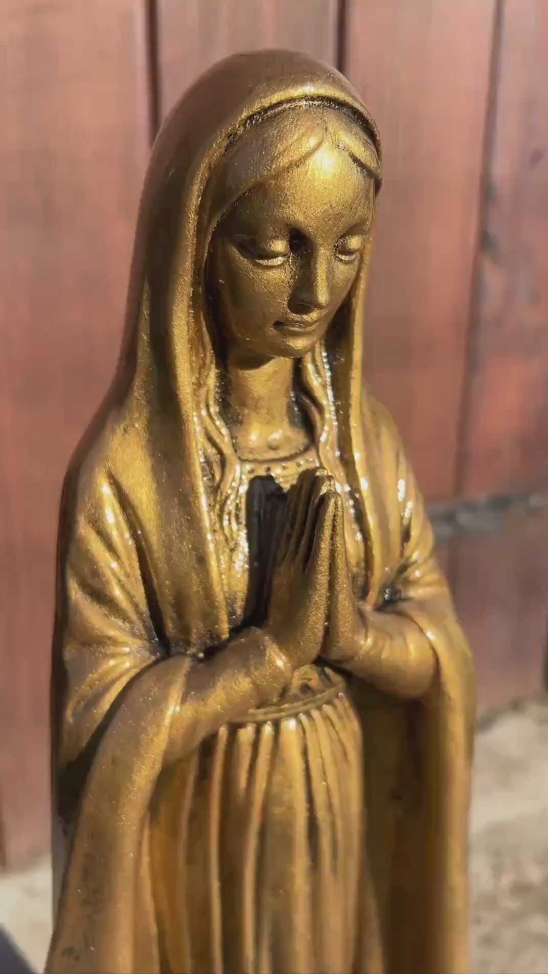 Blessed Mother Statue for Cemetery